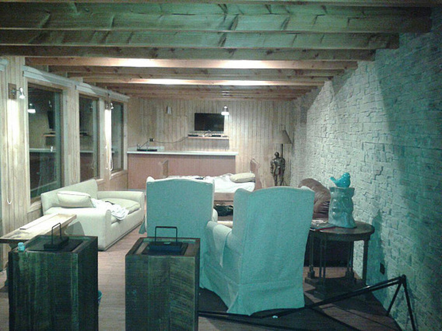 VIGAS A LA VISTA Y FORRADO INTERIOR