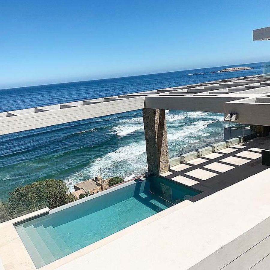 Vista al mar piscina