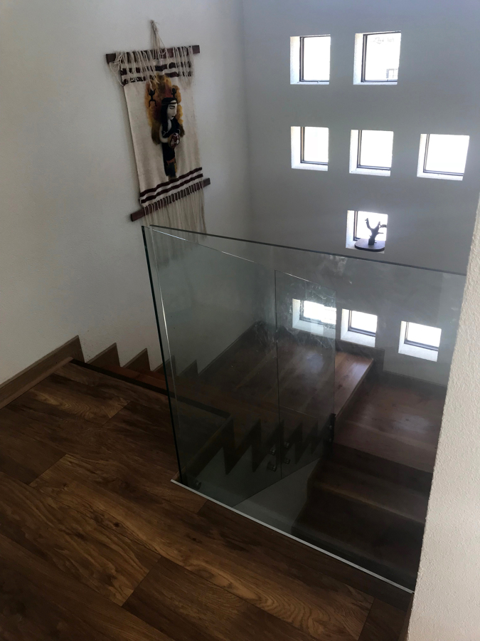 Vista de la caja de escaleras