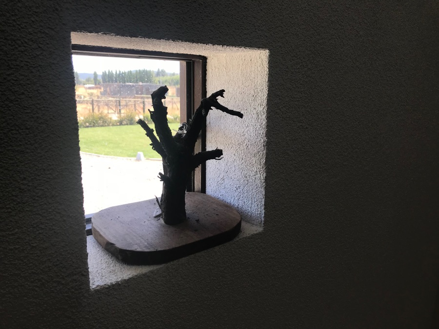 Vista de la caja de escaleras