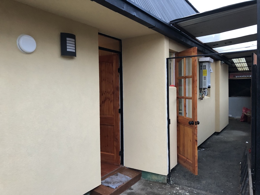 Vista del Elasto Finish grano fino