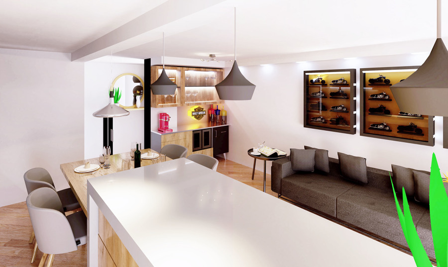Vista desde la cocina