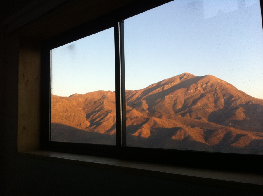 vista desde la dormitorios