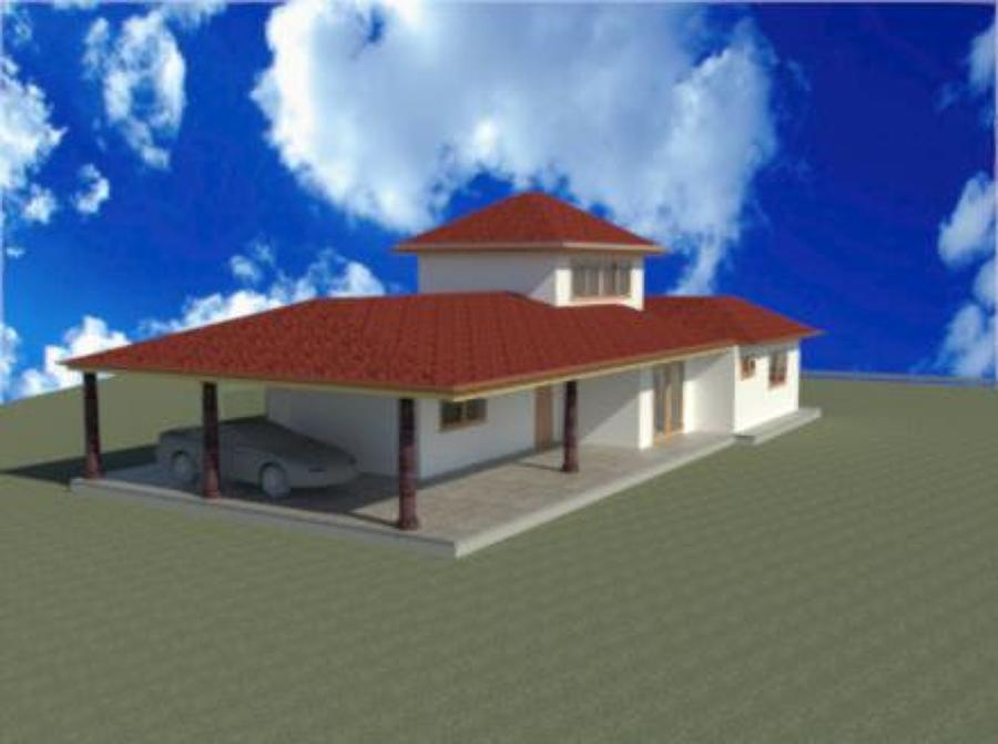 Vista Fachada lateral derecha