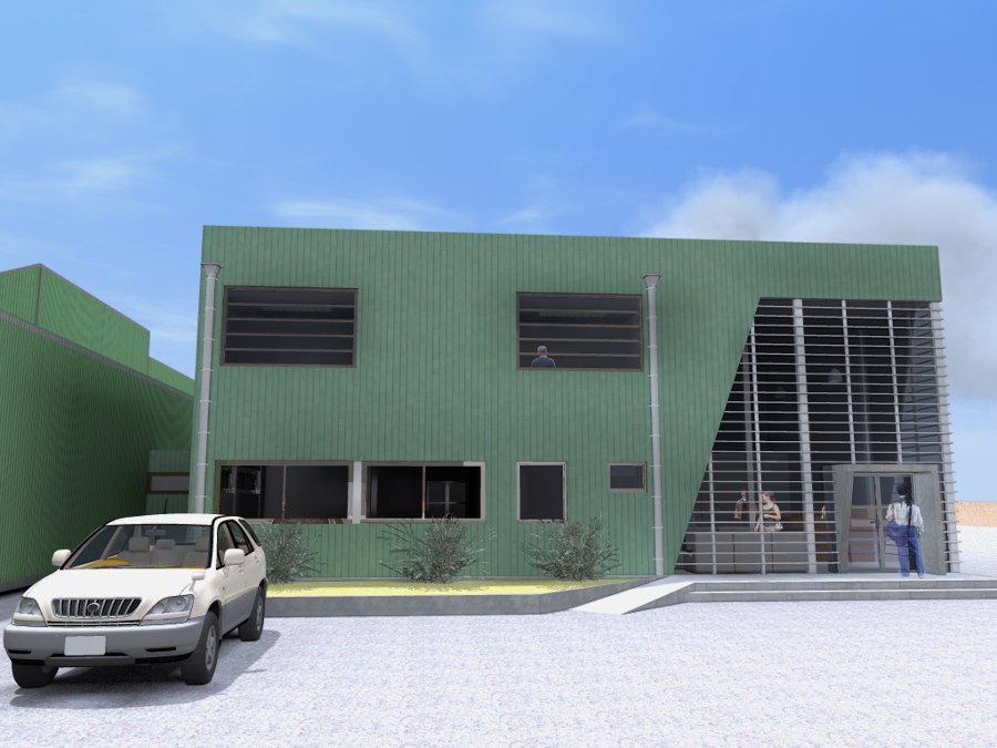 VISTA FACHADA SUR