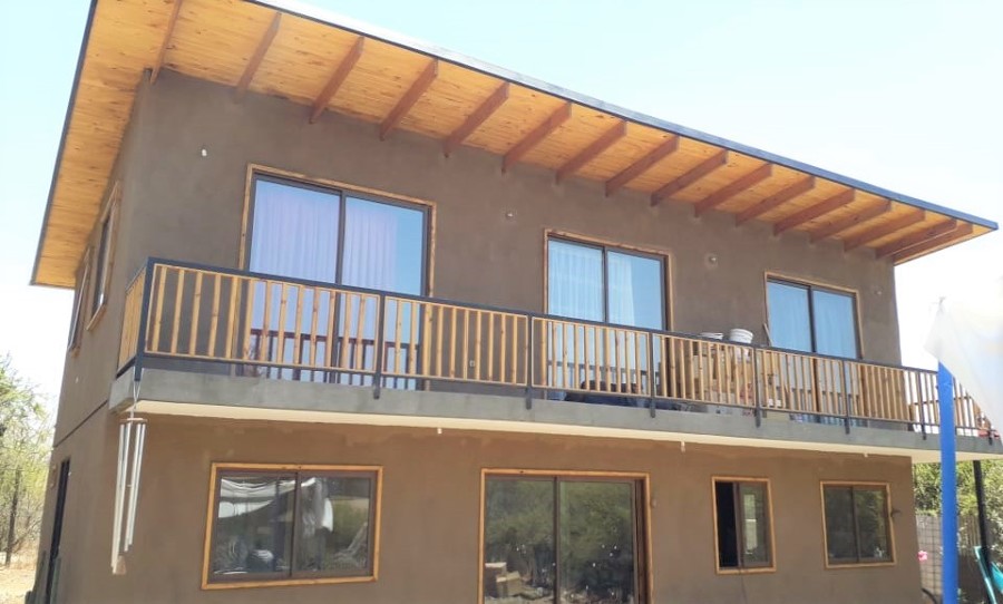 Vista frontal casa