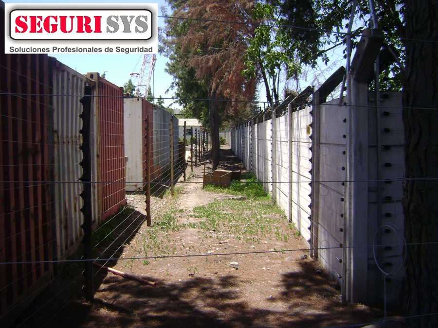 Vista línea de estructuras exterior e interior