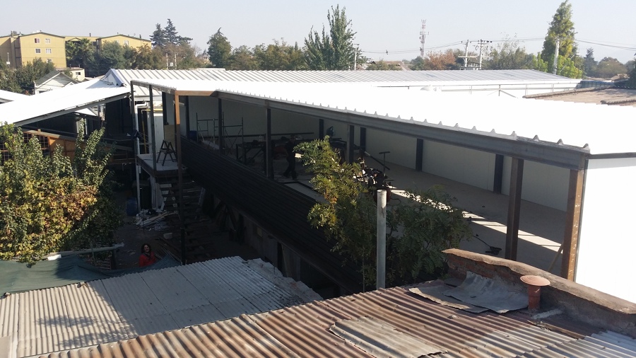 Vista Superior en obra