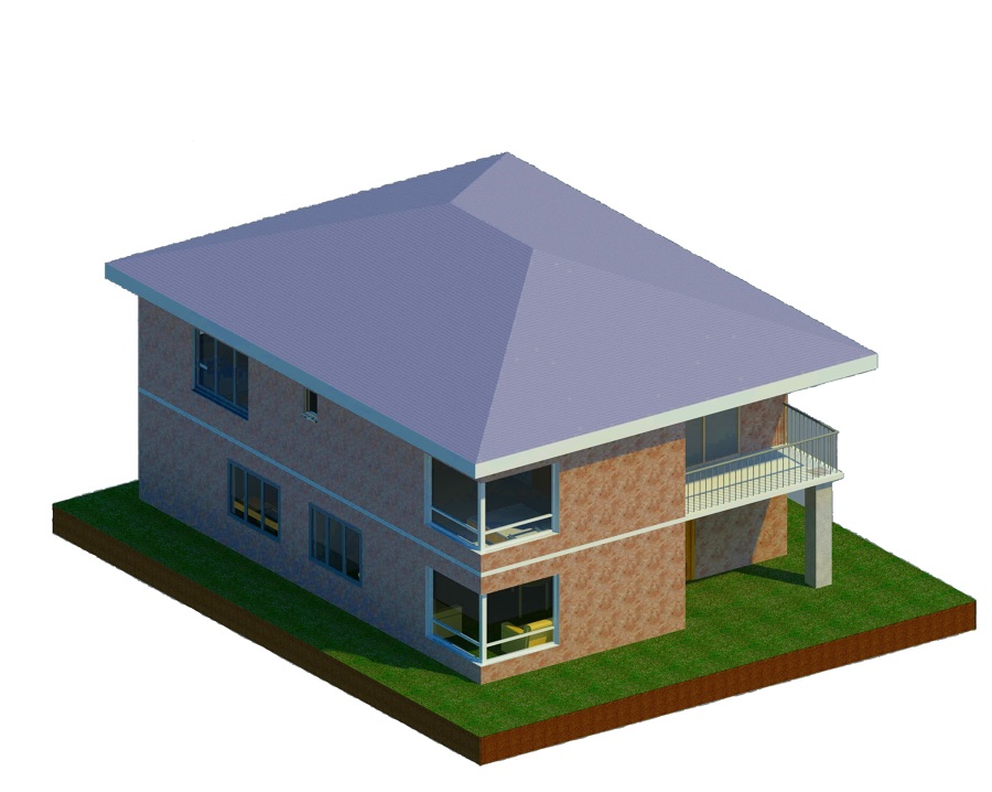 Vivienda albañilería y hormigón
