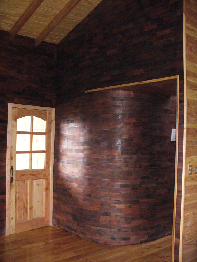 Vivienda cuidador. Aucho. Quemchi. Chiloé.