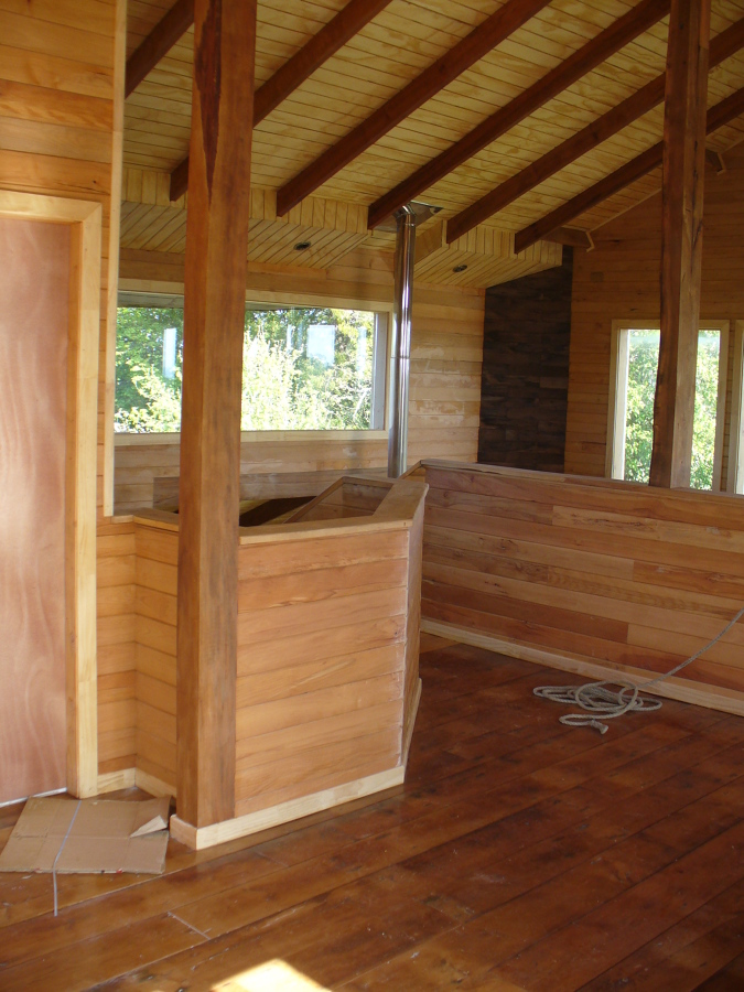 Vivienda en Queniao. Aucho. Quemchi. Chiloé
