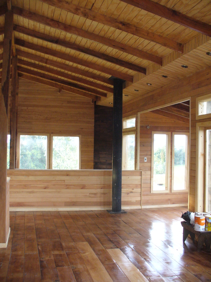 Vivienda en Queniao. Aucho. Quemchi. Chiloé