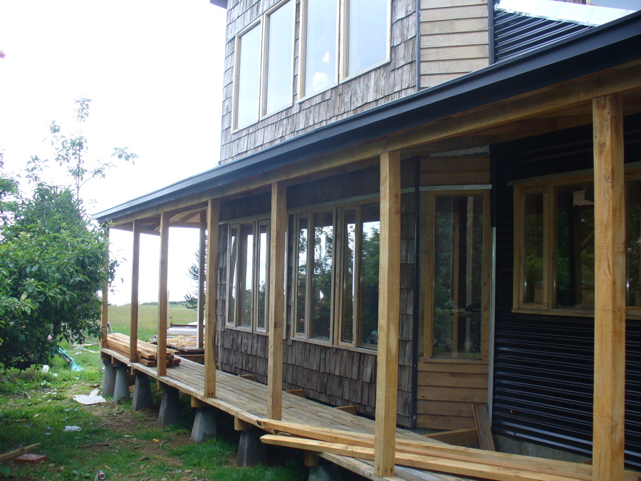 Vivienda en Queniao. Aucho. Quemchi. Chiloé