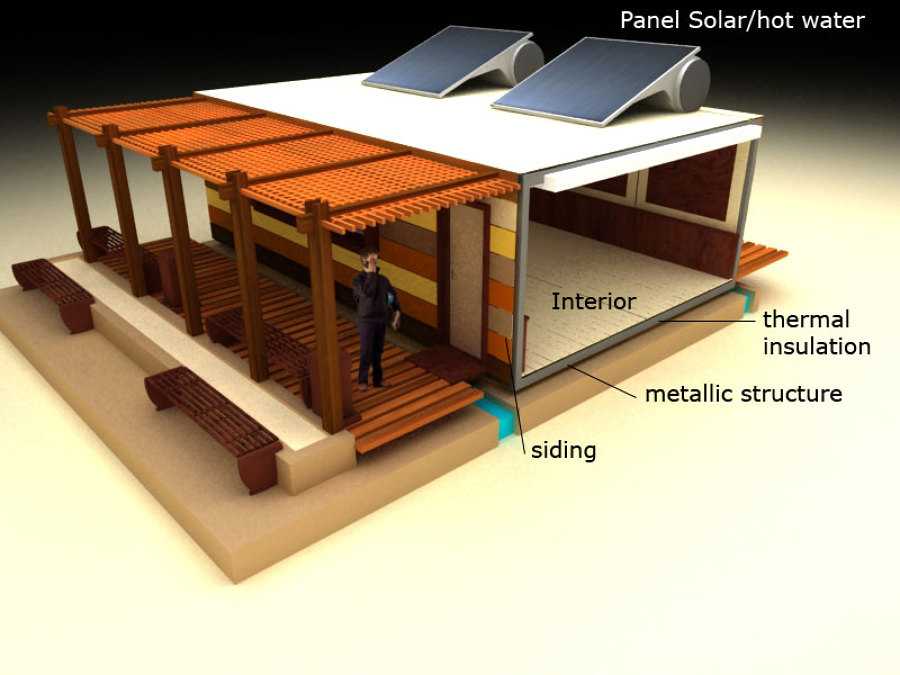 Vivienda Sustentable Compacta Mineros