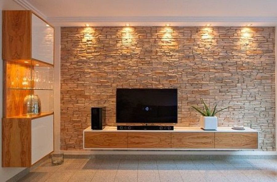 Wall Tv en Piedra