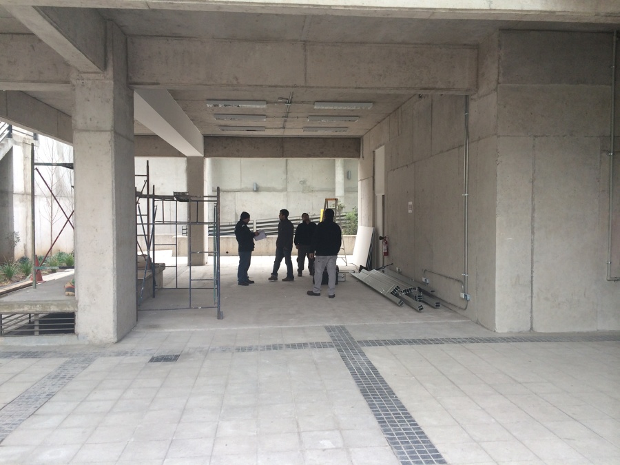 Zona antes de instalación