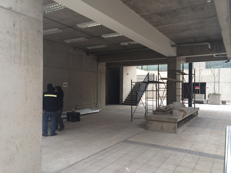 Zona antes de instalación