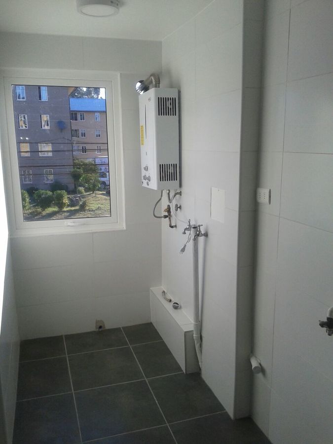 Zona de lavado secado y logia