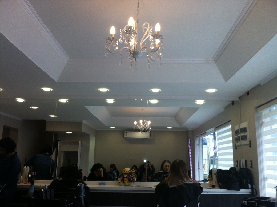 Zona principal Salón de belleza.