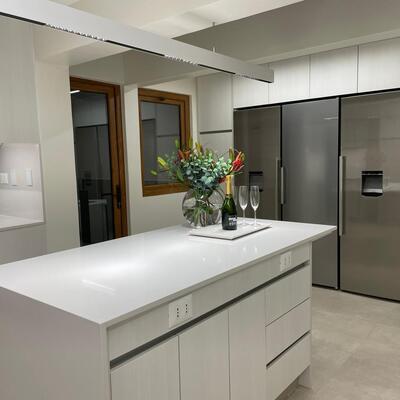 Diseño y Convivencia en Blanco - Cocina