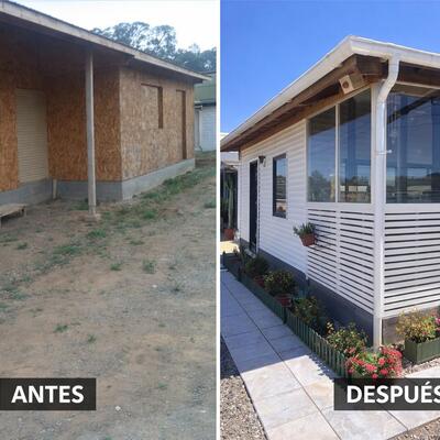 Remodelación integral de vivienda en Algarrobo, Valparaiso.