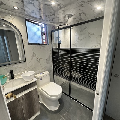 Remodelación para baño moderno