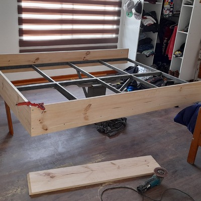 cama flotante