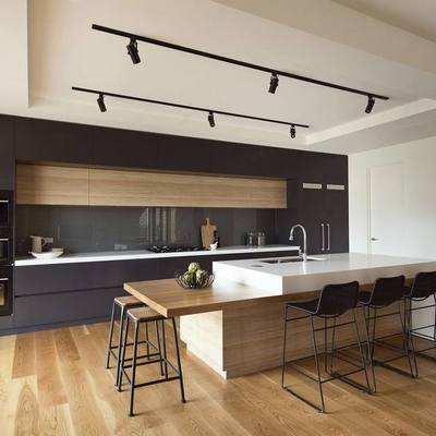 Ideas de remodelación cocina para inspirarte página 4 habitissimo Cocina integral aglomerado con isla