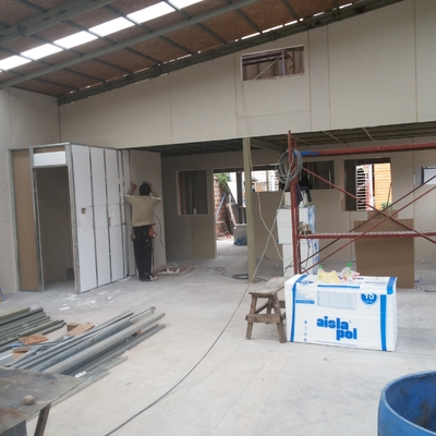 construccion restaurant comida rapida