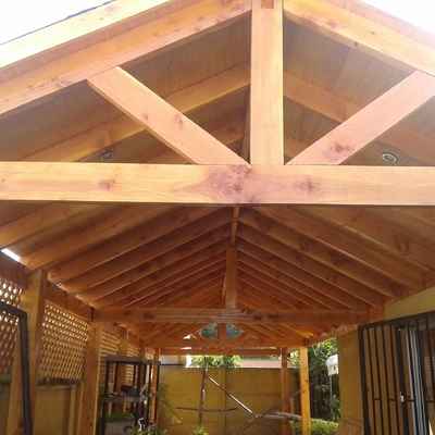 cobertizo de madera 