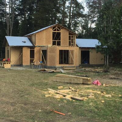 Construcción de casa en Villarrica y Caburga