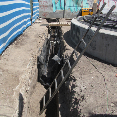 Obra BROCAL 4, Metro S.A.; Obra Habilitación CTP Dorsal 2B Metro S.A.; Ampliacion CMPC TISSUE; Planta Talagante. 