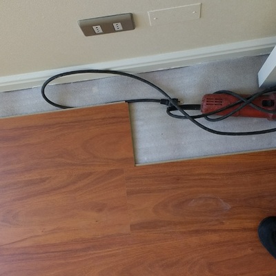Instalación de piso flotante