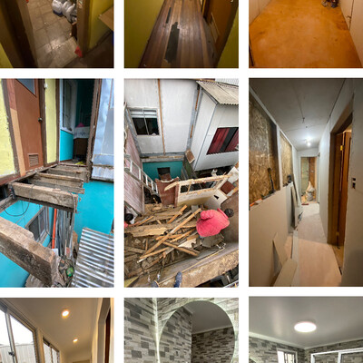 REMODELACION BAÑO Y PASILLO