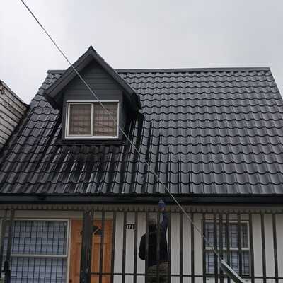Remodelación fachada casa