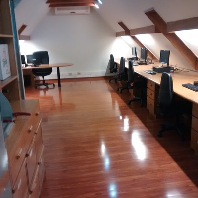 Remodelacion de las oficinas de la sociedad chilena del derecho de autor