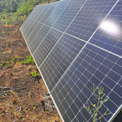 Instalacion sistema fotovoltaico independiente de la red electrica