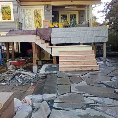 Renovación de patio trasero