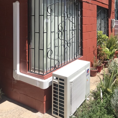 Instalación sistema climatización, cliente sector La Cruz