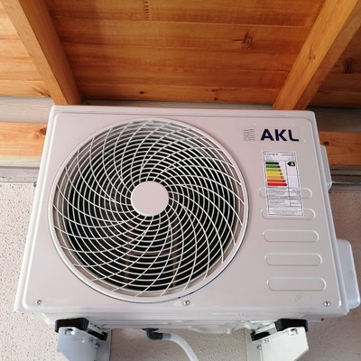 Instalación sistema climatización, cliente sector Baquedano, Rancagua