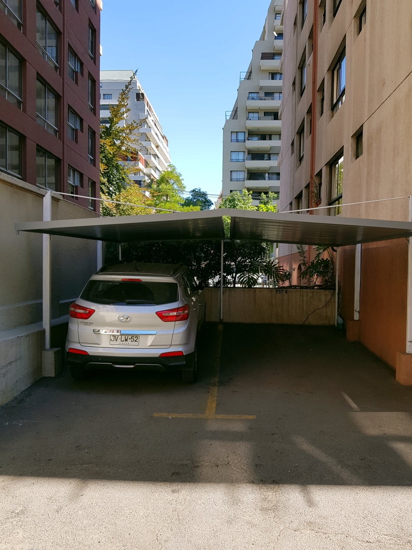 Cobertizo en estructura metalica