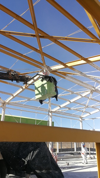 Aplicación Mortero Ignifugo