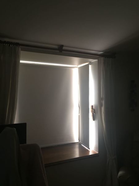 Blackout Box window