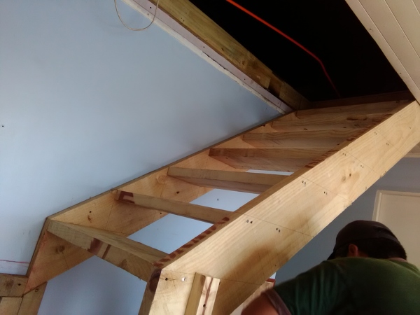 Cinstrucción de escalera