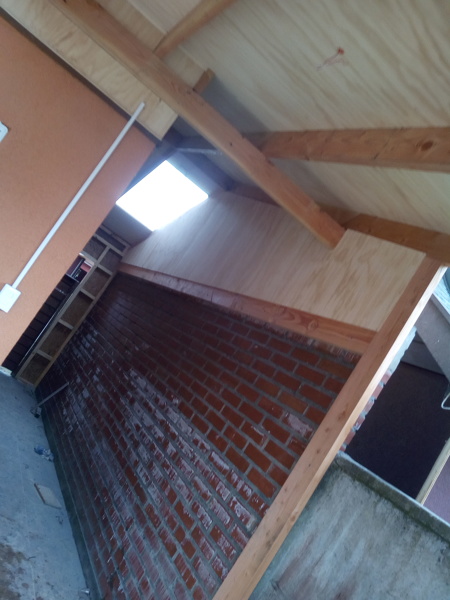 Foto: Cobertizo con Vigas a la Vista de S&s Construcción Y Servicios