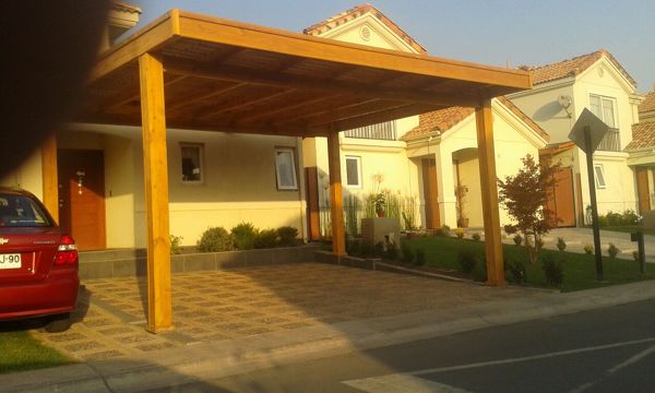 Foto: Cobertizo Estacionamiento de Construcciones Menores Y Cobertizos