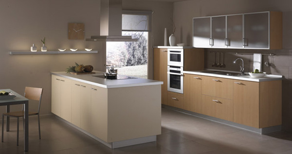 Foto: Cocina Cubierta Cuarzo , Muebles Melamina de Dstone #119037 ... Foto: Cocina Cubierta Cuarzo , Muebles Melamina de Dstone #119037 ...