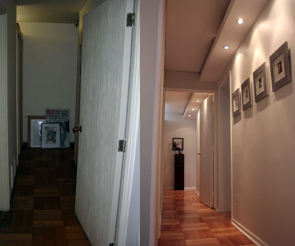 Departamento Moro. Remodelación interior.