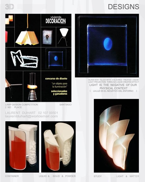 Diseño/Fabricación  Lamparas