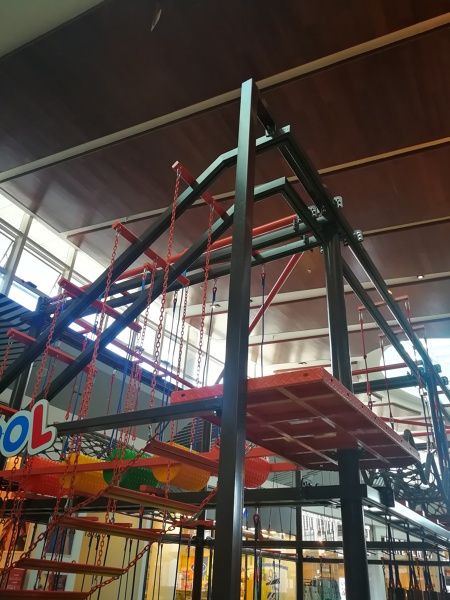 Estructura parque antes de instalacion